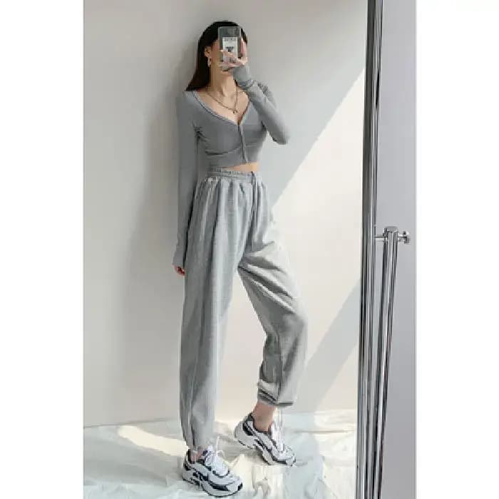 Joggers femmes Sweat pantalons de sport 2025 Baggy Trendeez décontracté Jogging mode automne pantalon ample