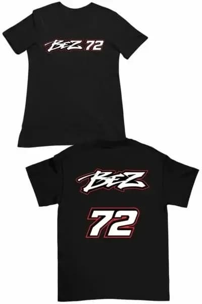 T-shirt surdimensionné MotoGP 72 Bez Vr46 pour les fans de course moto