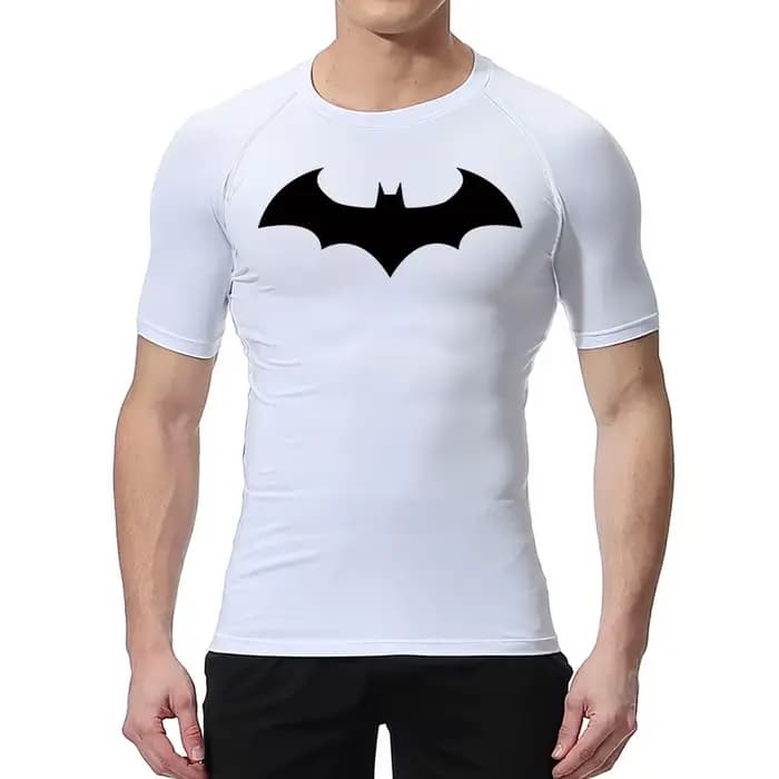 Chemises de Compression graphiques chauve-souris pour hommes