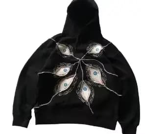 Sweat-shirt à capuche gothique Punk pour femmes