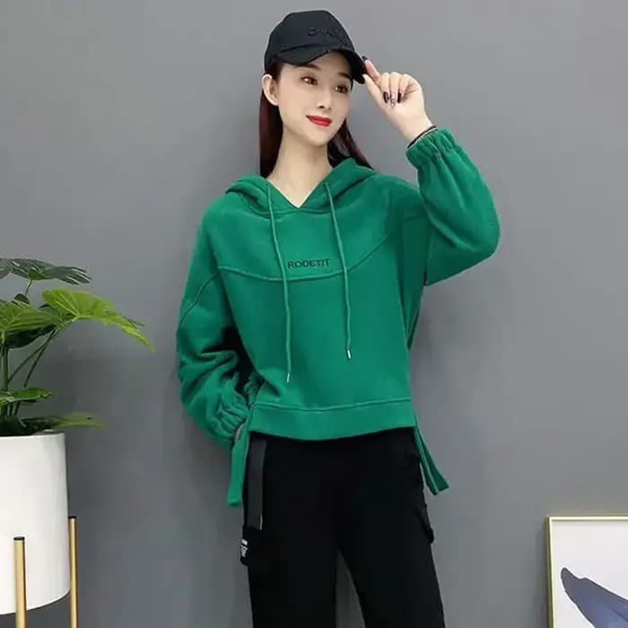 Sweats à capuche coréens pour femmes, Baggy At, Top Graphic Fashion, OuterChester 2000s E Coat, Styl