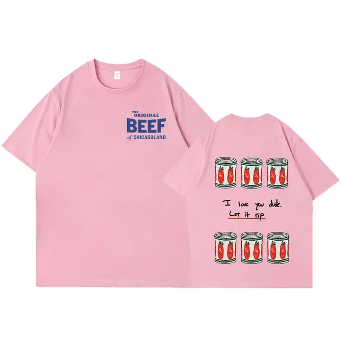 L'ours série TV l'origine boeuf de Chicagoland T-shirt Harajuku hommes femmes vêtements mode décontracté coton surdimensionné t-shirts