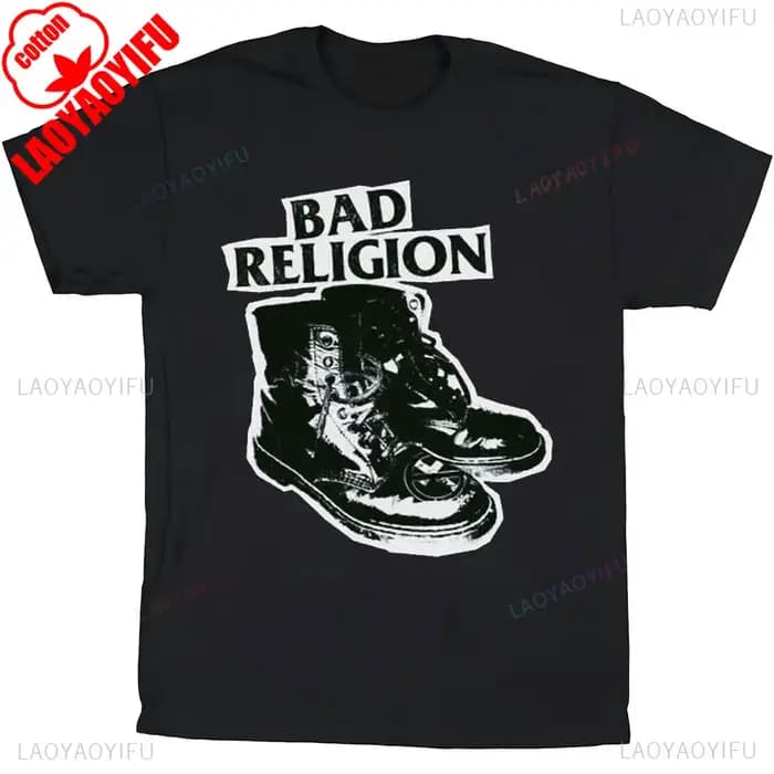 Bad Religion-T-Shirt Slimfit pour hommes contre le Grain