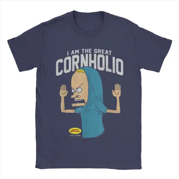 T-shirt pour hommes Beavis and Butt-Head I am the Great Cornholio