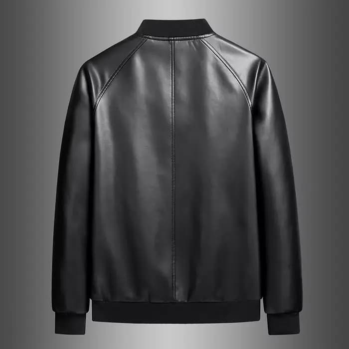 Veste en similicuir pour homme