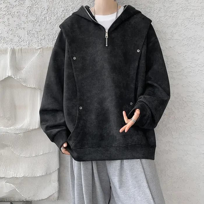 M-XXXXXL grande taille sweats à capuche de travail pour hommes décontracté Streetwear sweat à capuch