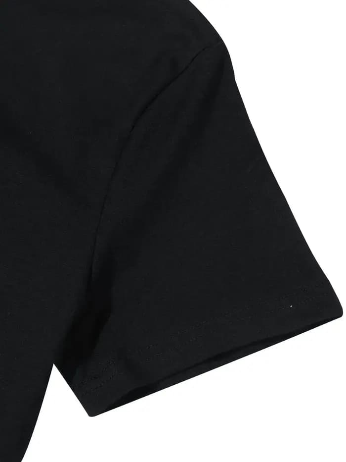 T-shirt manches courtes col rond femme