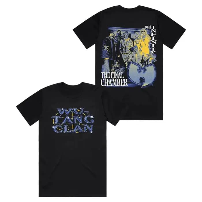 T-shirt à manches courtes Wu-Tang Clan Hip Hop Group