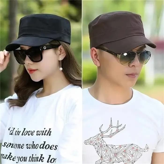 Casquette militaire à la mode pour hommes et femmes