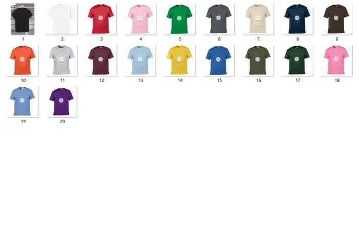 T-shirt personnalisé pour créer votre propre photo ou motif