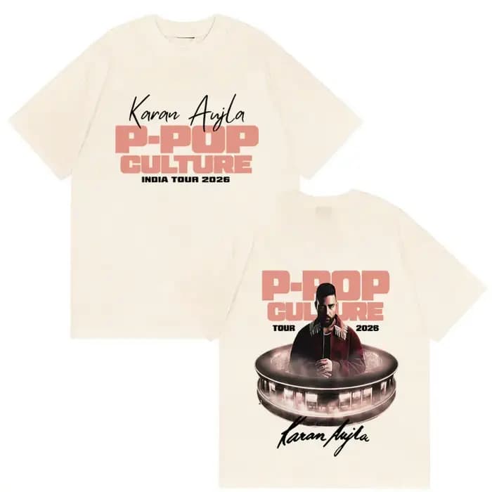 Karan Aujla T-Shirt P-POP Culture Graphics