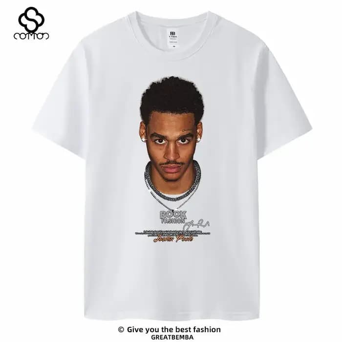 T-shirt classique imprimé Basketball Star pour hommes et femmes