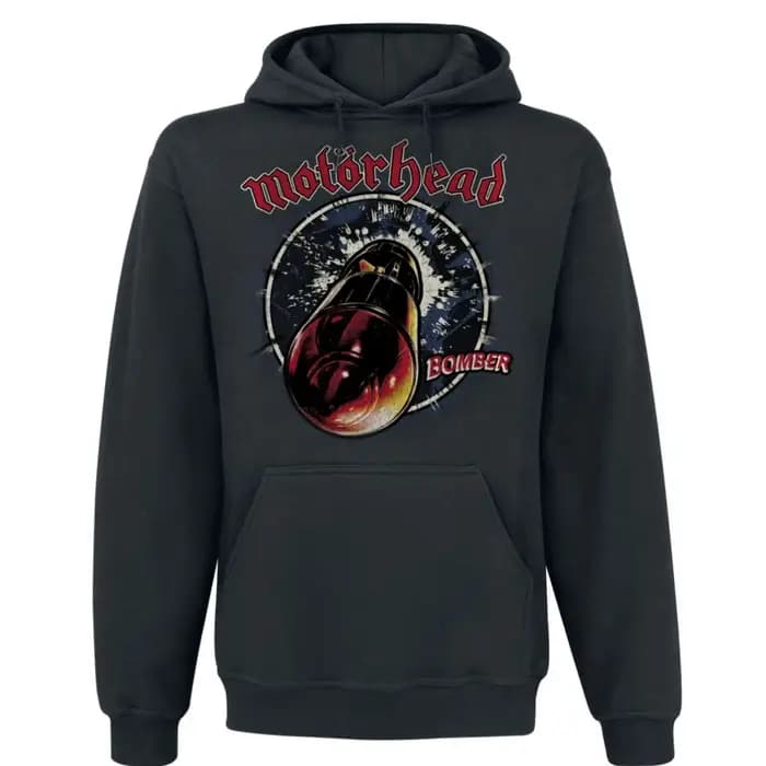 Sweat à capuche Y2k Motörhead avec imprimé de groupe