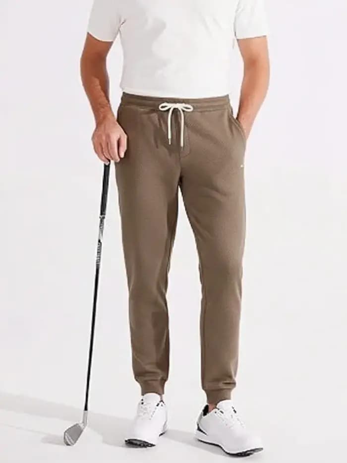 65% coton sergé Baggy décontracté survêtement pantalon hommes 380g Anti-rides vêtements de travail