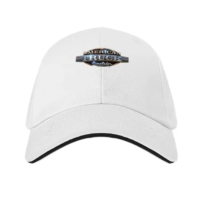 Casquette de baseball classique avec logo American Truck Simulator 2026, chapeau de soleil tendance