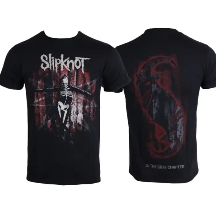 Slipknot - T-shirt en coton avec motif artistique du groupe WANYK - T-shirt décontracté et tendance pour hommes et femmes