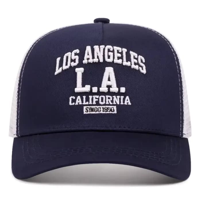 Casquette de sport brodée LOS ANGELES pour hommes et femmes