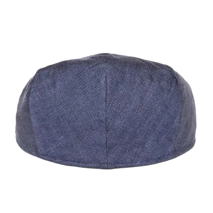 BOTVELA 100% lin casquette plate hommes femmes chevrons casquettes de gavroche conduite Bunnet Ivy chapeau Bakerboy chapeaux printemps été Boina
