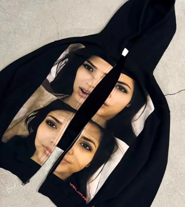 Sweat-shirts à capuche imprimés décontractés Harajuku pour femmes