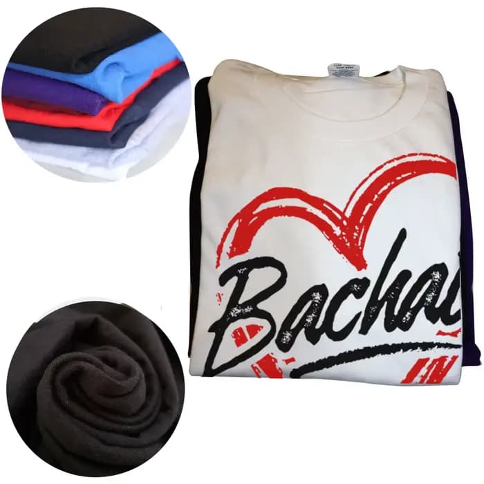 Drôle Bachata coeur amour t-shirts hommes été coton Harajuku manches courtes Streetwear noir Salsa danse