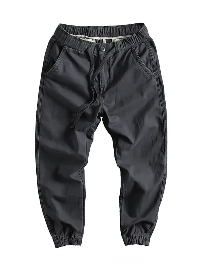 Pantalon de jogging décontracté en coton pour homme