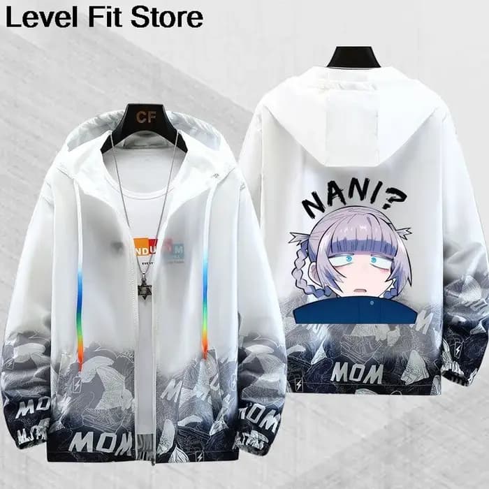 Sweat à capuche de protection solaire Anime Call of the Night
