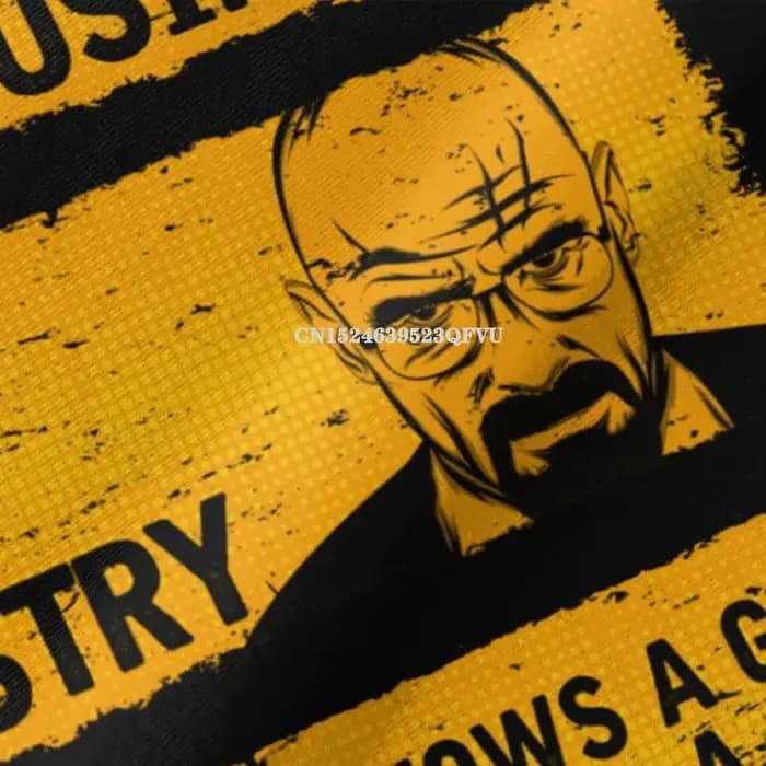 T-Shirt rouge pour hommes, Style Punk, Kawaii, Breaking Bad, graphique anglais