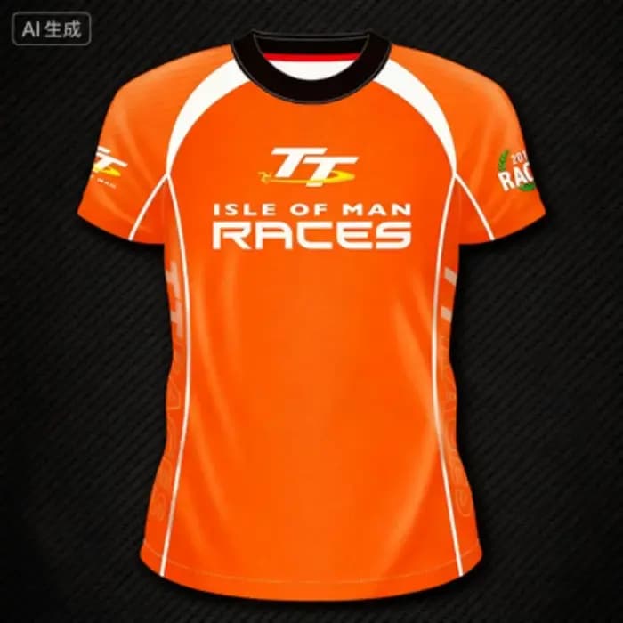 T-shirt imprimé en 3D Isle of Man TT