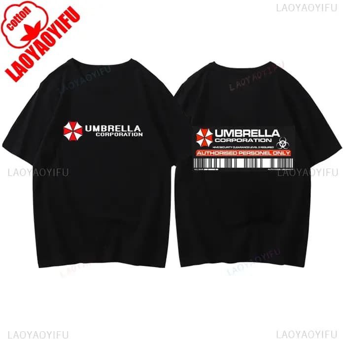 Umbrella Corporation même Style imprimé T-shirt été à manches courtes décontracté mode Sport