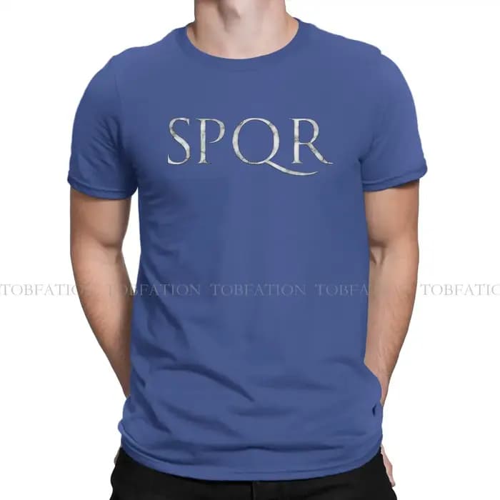 T-shirt à col rond en coton pour hommes