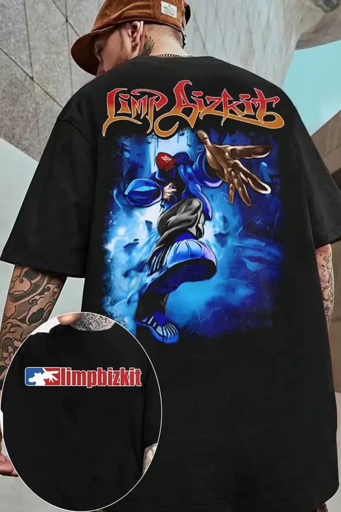 Limp Bizkit Rock Band T-shirt graphique pour hommes et femmes