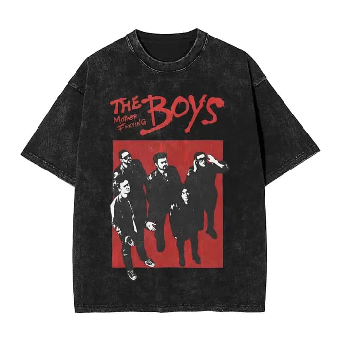 T-shirts délavés Homelander The Boys
