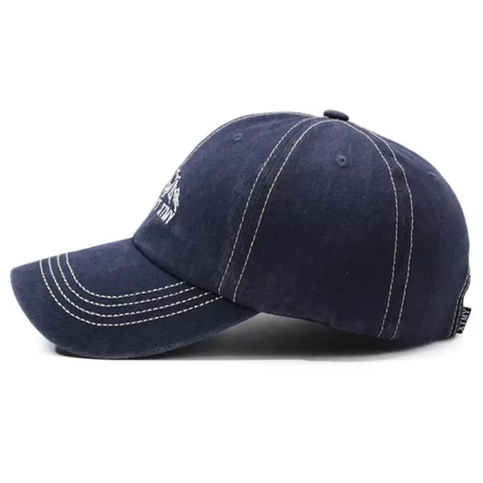 Casquette de baseball FS verte et rouge pour hommes
