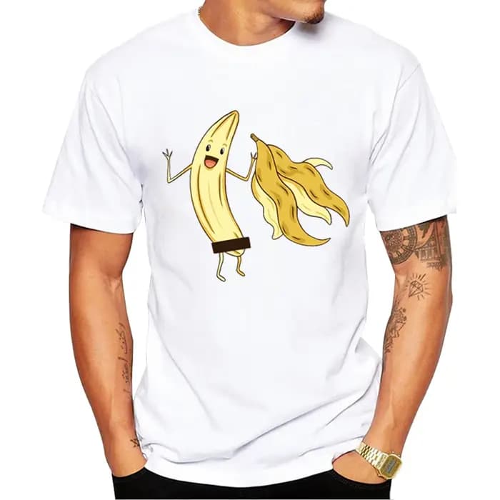TEEHUB – T-Shirt Hipster à manches courtes pour homme