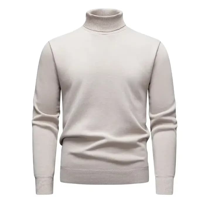 Sweat-shirt à col roulé pour hommes