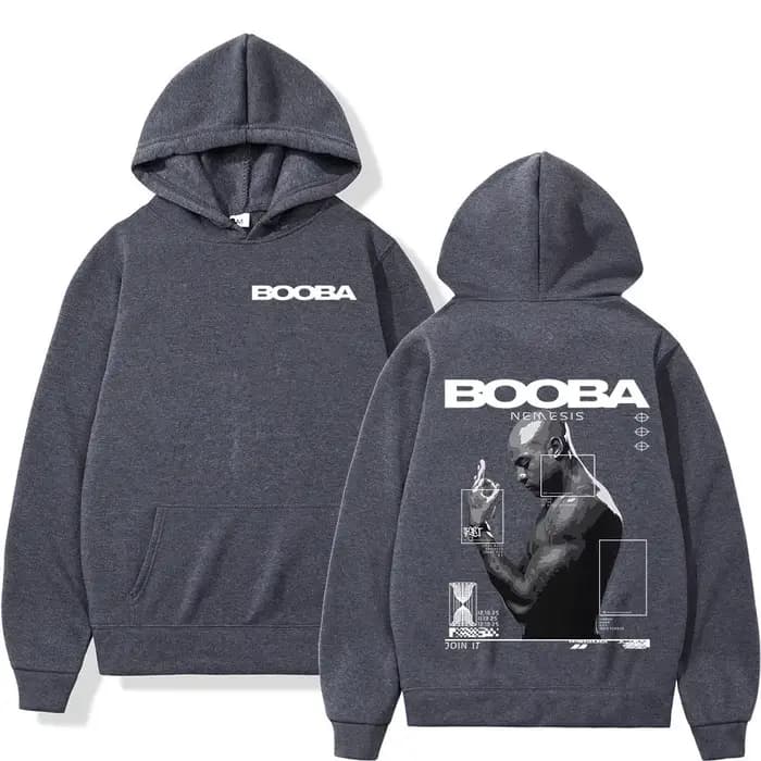 France rappeur Booba Nero Nemesis sweats à capuche vêtements pour hommes rétro mode Hip Hop manches longues