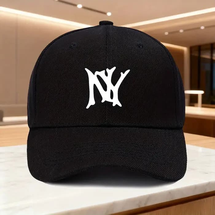 Casquette de baseball à boutons rapides imprimée « NY », chapeau de soleil pour sports de plein air