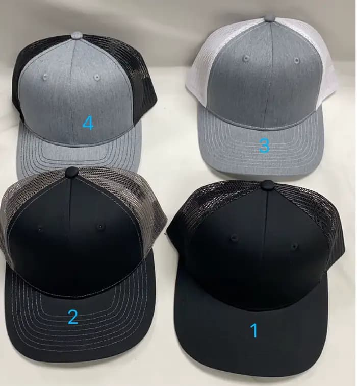 Casquettes en cuir personnalisées, casquette de camionneur brodée, qualité supérieure, 5 panneaux, d