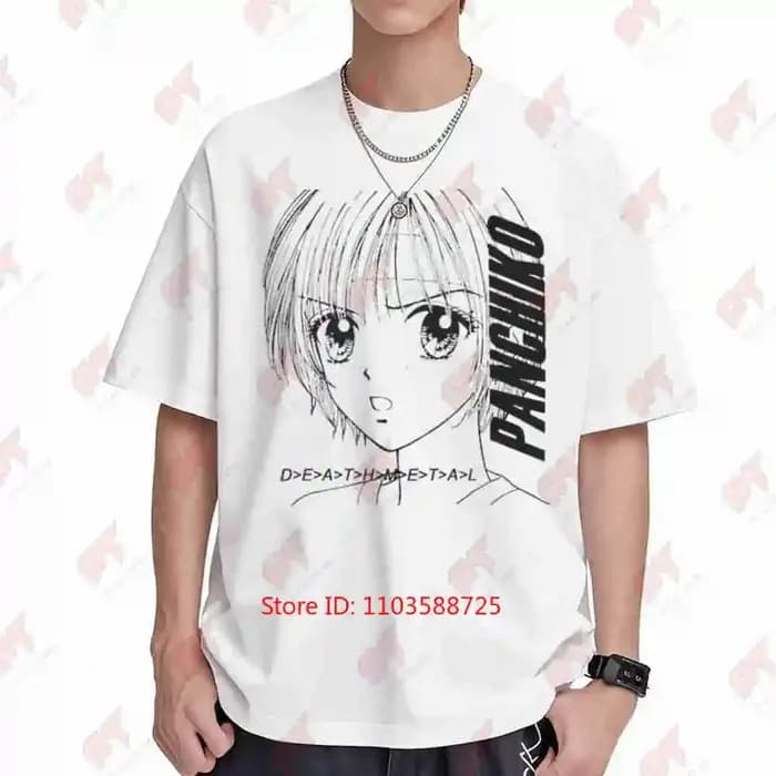 T-shirt à manches courtes Panchiko 100% coton