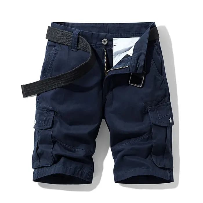 Short Cargo militaire Baggy multi-poches pour hommes, en coton kaki, tactique, pantalon court 30-38,