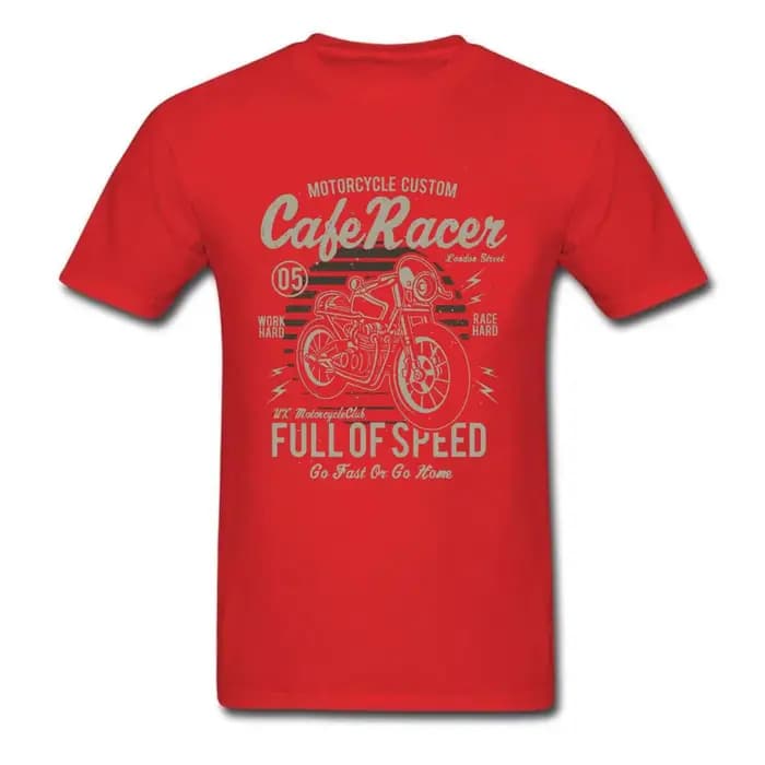 73Inboulon Full of Speed Vintage Motorcycle T Shirt