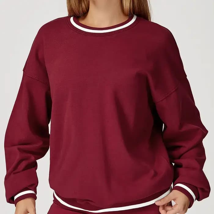 Sweat à capuche à manches longues pour femmes