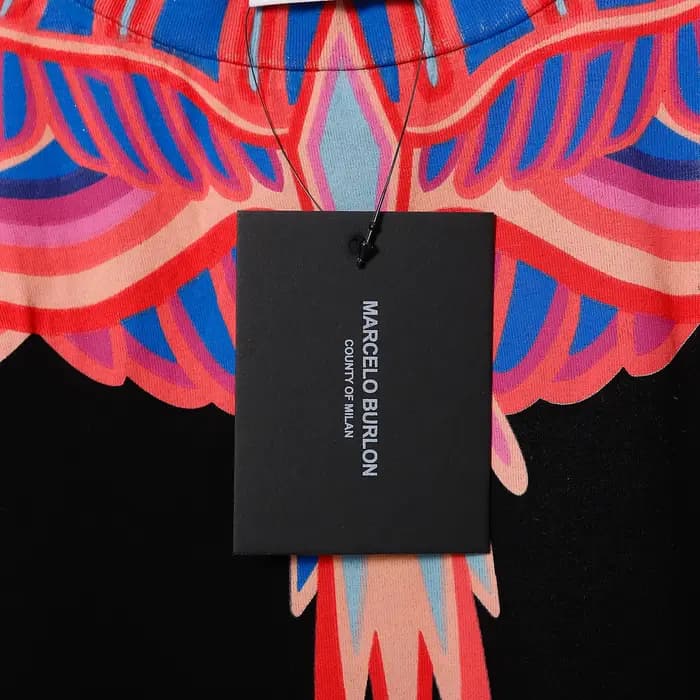 Marcelo Burlon MB marque ailes imprimer T-Shirts de haute qualité hommes femmes T-Shirt à séchage rapide sport décontracté Y2K rue à manches courtes