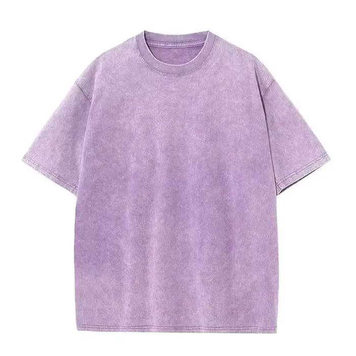 Hip Hop T-shirt hommes mode coton Harajuku multicolore surdimensionné lavé T-shirt femmes unisexe ét