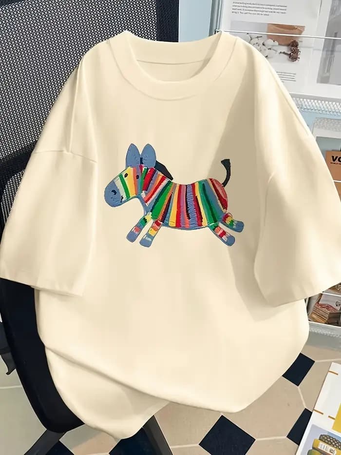 T-shirt surdimensionné pour femmes