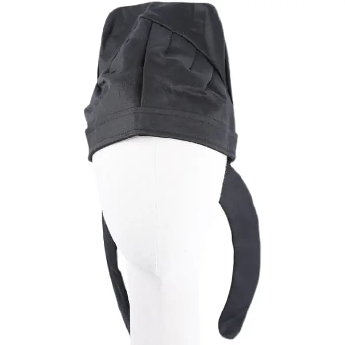 Casquettes générales noires réglables pour adultes et enfants