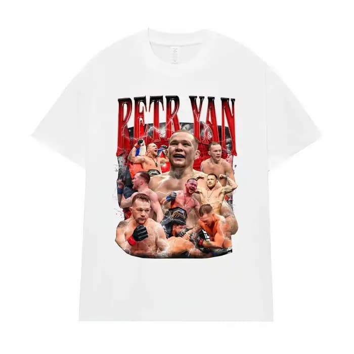 T-shirts graphiques vintage Petr Yan pour hommes et femmes