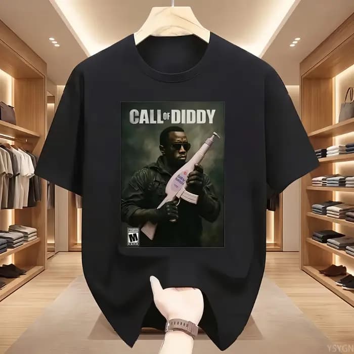 T-shirt Call of Diddy pour hommes et femmes