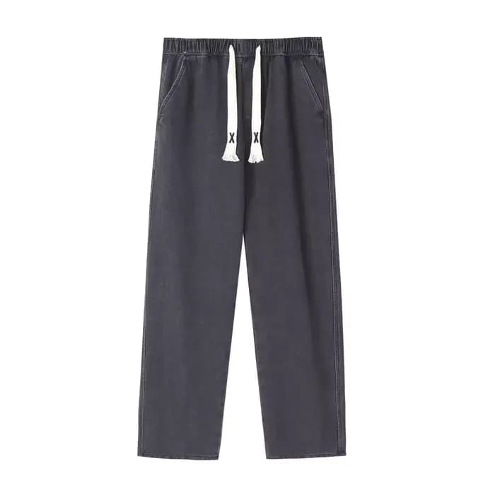 Jean droit rétro américain tendance pour homme