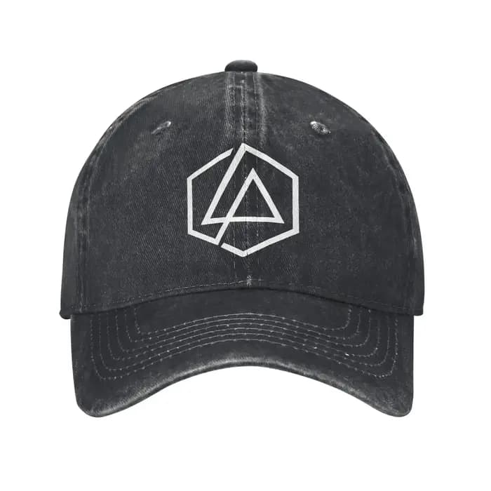 Bande de musique Linkinparks Logo unisexe Style casquettes de Baseball Rock en détresse